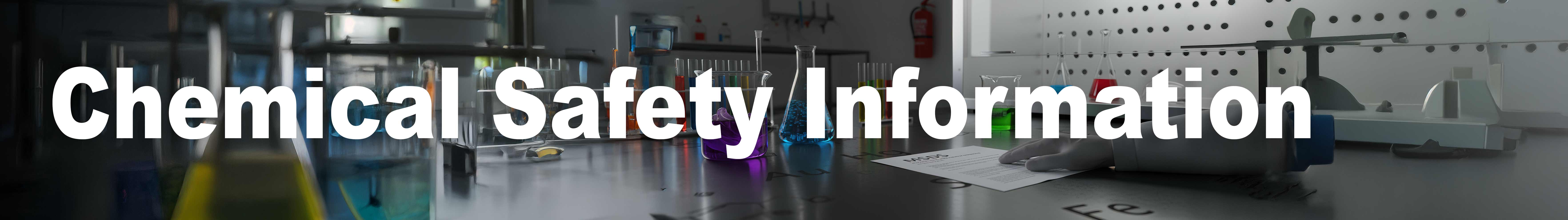 Material Safety Data Sheets (MSDS)